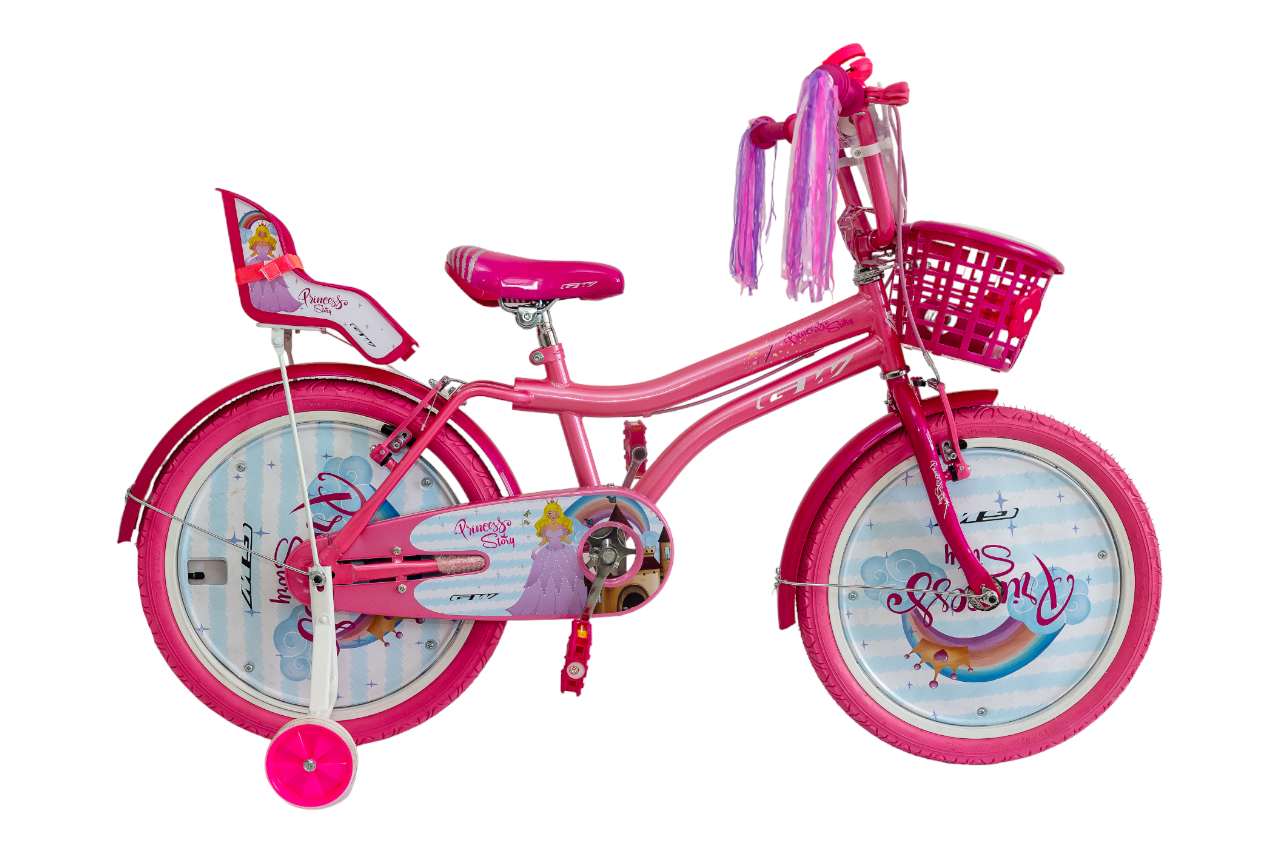 Bicicleta Niña Gw Princess Rin 12 Rosado