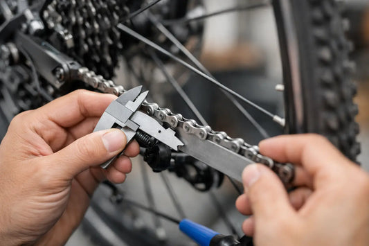 Cómo medir cadena de bicicleta sin fallar
