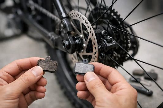 Cuándo cambiar pastillas freno bicicleta