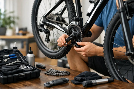 Mantenimiento básico de bicicleta en casa