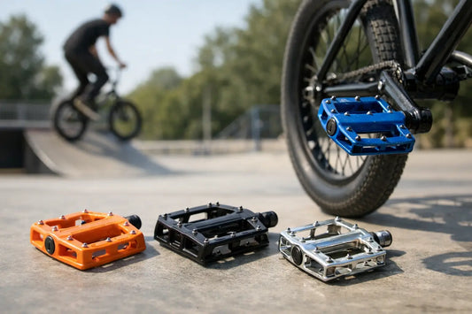 Pedales para bicicleta BMX: cuál te conviene