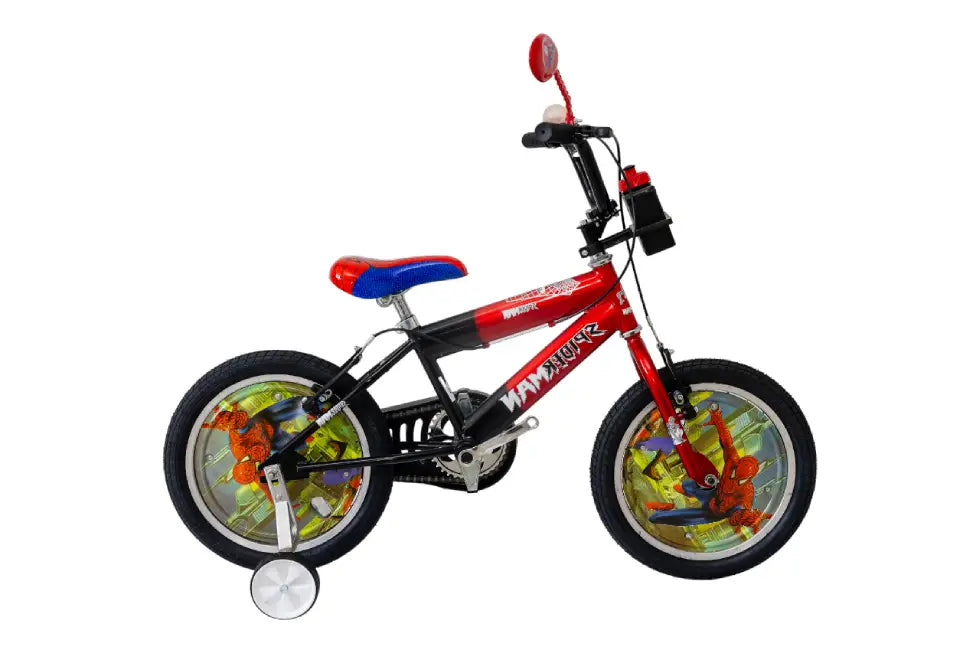 Bicicleta de spiderman rin 16