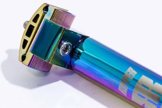 Caña para bicicleta tornasol